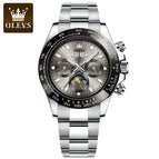 2022 OLEVS Watch for men fashion business office watch mechanical men's causal watch 6654