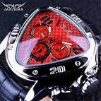 Jaragar men watch Men's Fashion Casual Heart-Shaped Triangle Automatic Mechanical men Watch SLZa46