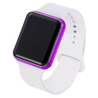 Sukan Digital Jam Tangan Kanak-Kanak Persegi Led Jam Tangan Silikon Elektronik Jam Tangan Jam Tangan Jam Tangan Jam Tangan Hadiah Jam