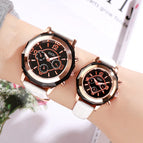 Gedi Couple lovers watch fashion British waterproof business office ladies quartz casual watch 9318
