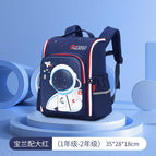 New children's school bag cartoon elementary school students Korean version of the backpack large capacity to reduce the burden on boys and girls lightweight backpack  schoolbag