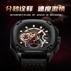 Men's watch non-mechanical quartz watch high-end square watch men's luminous waterproof men's watch A8256G