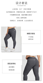 Plus Size Lulu Yoga Pants Women's Hip lifting High Waist Pants Sports Trousers Slim Fit Fitness Pants running daccing legging KK190