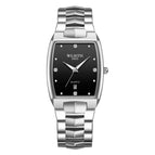 WLISTH Watch Fashion Couple Watch Square Steel Band Watch Men's Luminous Quartz Watch Women's Watch S966