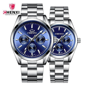 CHENXI Hot Selling Men's Watch 006B Three-Eye Casual Couple Electronic men and women quartz Watch