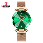 CHENXI Hot Sale Fashion women Watch Magnetic Mesh Strap Watch Quartz Watch Ladies Net Watch 309L