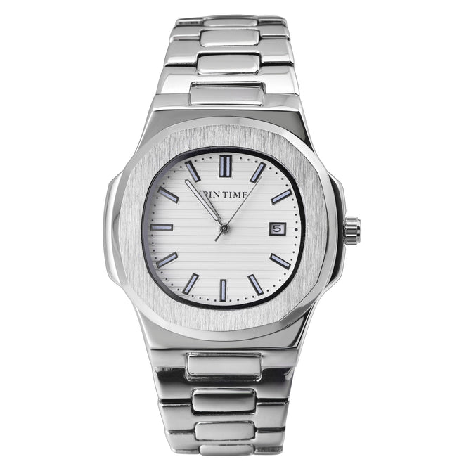 Classic watches men's business quartz watches steel strap luminous waterproof watches simple dial men's casual watches 1520