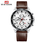 Va Va Voom Men's watch Waterproof Steel strap Business Sports men's Calendar quartz Watch VA-216G