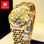 OLEVS Watch men Automatic Mechanical Watch Business Multifunctional fashion Men's Watch 9910GQ