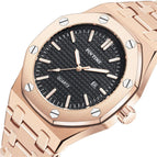 Watch Automatic Quartz Watch Stainless Steel Strap Luminous Waterproof Fashion Sports Men's Watches 1453