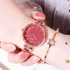 GEDI 81034 Fashion Casual Watch Hot Sale Women Elegant Luxury Stainless Steel Alloy Strap Waterproof Ladies Diamond Rhinestone Analog Quartz Wristwatch