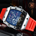 Men's watch Quartz Watch Barrel-Shaped Casual Waterproof Calendar Men's Watch in Stock 9791F