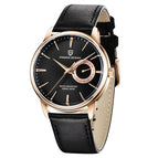 Pagani Design New men's quartz watch waterproof fashion leather men's business watch 1654