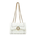 Lingge bag women's 2022 Korean version of the new simple embroidered small square bag casual chain shoulder messenger bag 9753