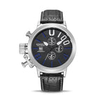 KIMSDUN large dial men's watch three-eye six-pin multi-function sports waterproof watch K-924D