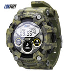 LOKMAT ATTACK Bluetooth Smart Watch Outdoor Sports Watch Pedometer Sleep Heart Rate Blood Pressure Blood Oxygen IOS