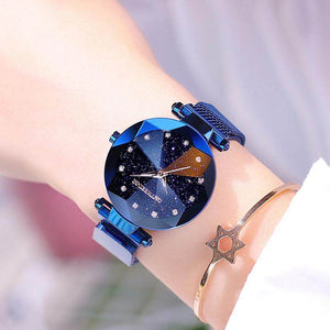 ONTHEEDGE  Watch Luxury Women Magnetic Strap Quartz Watches Waterproof WathcesDress Clock Relogio gift Women watches