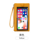 2022 new touch screen mobile phone bag women's small card bag vertical portable wrist coin purse R953