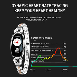 H8 Smart Watch Women Waterproof Heart Rate Monitoring Bluetooth For Android IOS Fitness Bracelet Smartwatch Drop Shipping
