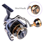 New fishing wheels all-metal wire cup fishing wheels Luya spinning wheel sea rod wheel fishing line wheel anchor fish far-casting wheel