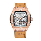 ONOLA ON6819 Men's Watch fashion barrel-shaped multi-function quartz men's watch waterproof luminous men's watch