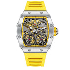 ONOLA ON6829 Watch For Men Fashion Wristwatch Automatic Square Hollow Casual Luxury Waterproof Mechanic Watches