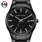Men's Waterproof Watch Steel Strap New Fashion Men's Simplicity Fashion Watch Quartz Watch Men's Watch HM-1756