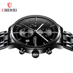CHENXI Creative Style Watch Men's Multi-Function Sports Watch Men's Fashion Luminous Watch cx-971 steel