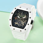 Watch for men New Quartz Watch Three-Pin Calendar Alloy Luminous Waterproof Couple Barrel men Watch 9791B
