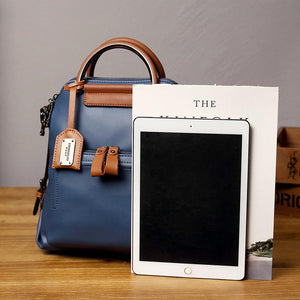2021 new women bag hit color fashion retro single shoulder bag student lady backpack 161