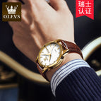 OLEVS Men's watch Mechanical Watch Men's Automatic Fashion Business Waterproof Men's Watch 6629 men