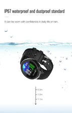 NORTH EDGE N21 Men Smart Watch Full Touch Screen Heart Rate Blood Pressure Waterproof IP67 Fitness Sports Watch Android IOS