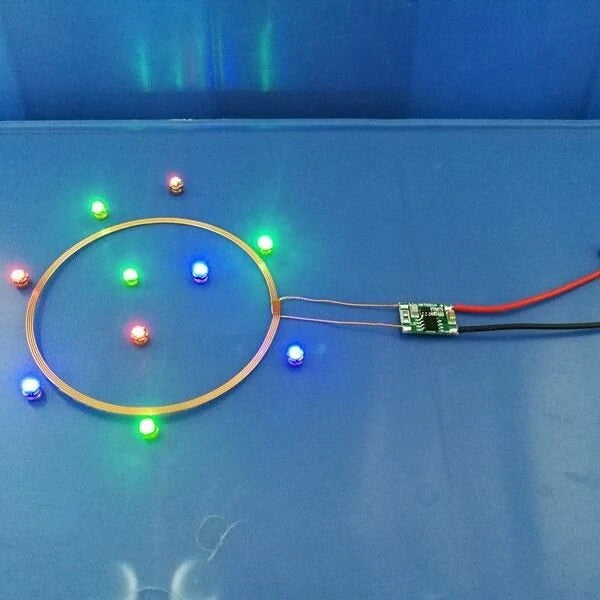0~80mm Long-distance Wireless Power Supply Module Wireless Power Supply Lamp 5V Power Supply