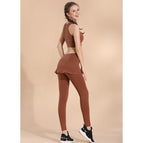 Women's sports set quick drying slim running yoga outdoor clothing B5016 k5016
