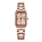 GEDI Classic Simple Square Watch Women's Ins Style Niche Affordable Luxury Fashion High Sense Korean Style All-Matching Women's Watch 51142