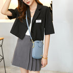 Summer touch screen mobile phone bag female 2022 new Korean version of the female bag mini shoulder messenger bag touch screen small bag SJ630