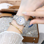 New diamond-encrusted waterproof ladies watch fashion business watch women's watch K-8427L