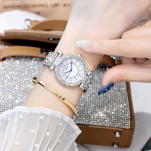New diamond-encrusted waterproof ladies watch fashion business watch women's watch K-8427L