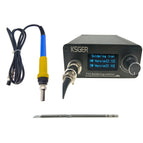 V2.1S T12 Digital Temperature Controller Soldering Station Electric Soldering Iron Tips T12-K + 907 Handle
