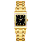 WWOOR Women's watch Waterproof Square SteelQuartz Watch Diamond Leisure Fashion Women's Watch 8858L