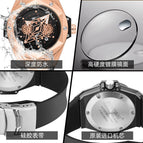 Pintime men's watch New Compass Watch Fashion Personality Quartz Business casual Watch 9947
