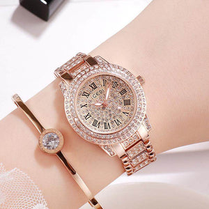 GEDI Women's watch INS diamond fashion beautiful party office lady quartz watch student watch 2945