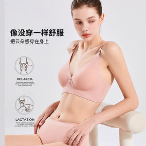 Pregnant Women's Bra New Thin Underwear Anti-Breast-Increasing Bra Nursing Bra Nursing Bra comfortable Bra W120