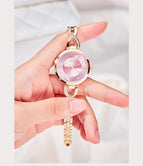 New Waterproof Ladies Watch Quartz Watch Schoolgirl Simple Bracelet Watch K-8098L