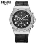 BAOGELA watch sports fashon men's watch luminous silicone men's quartz watch 1805