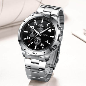 CHENXI Hot Selling Business Watch Luminous Waterproof Quartz Watch 027b Three Eyes Men's Sports Watch CX-027B