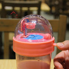 500ml MVP Basketball Water Bottle Students' Basketball Fun Shooting Bottle Cup For Kids Students