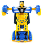 Toy car children's wisdom mini manual deformation car robot boy toy