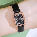 GEDI Women fashion watch korean simple elegant small square waterproof lady quart causal watch 82012