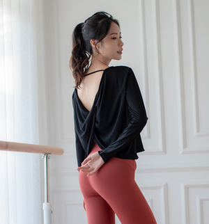 2021 Women's T-Shirt Long Sleeve Loose Quick Drying fitness running yoga sports top